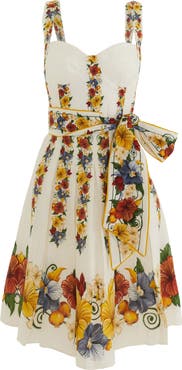 FARM Rio Tropi Floral Print Minidress