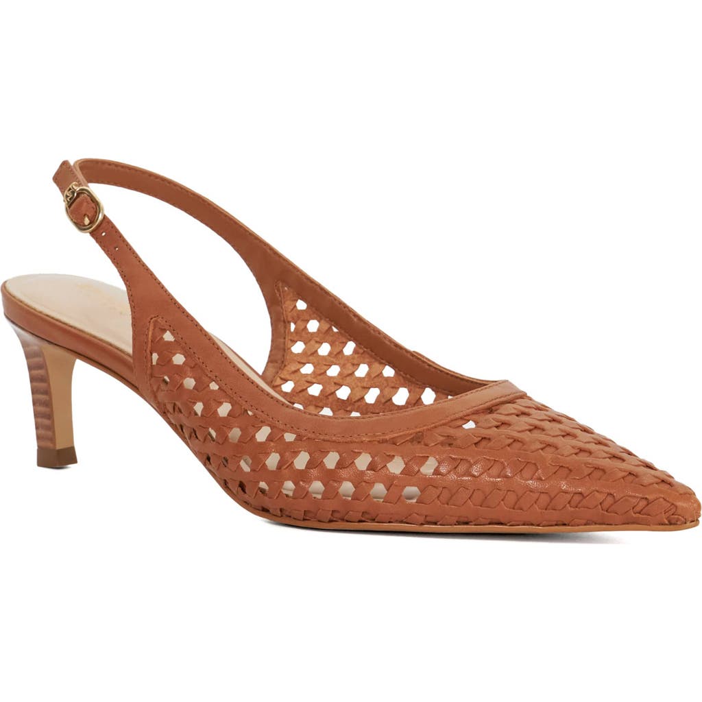 Dune London Divided Pointed Toe Slingback Pump