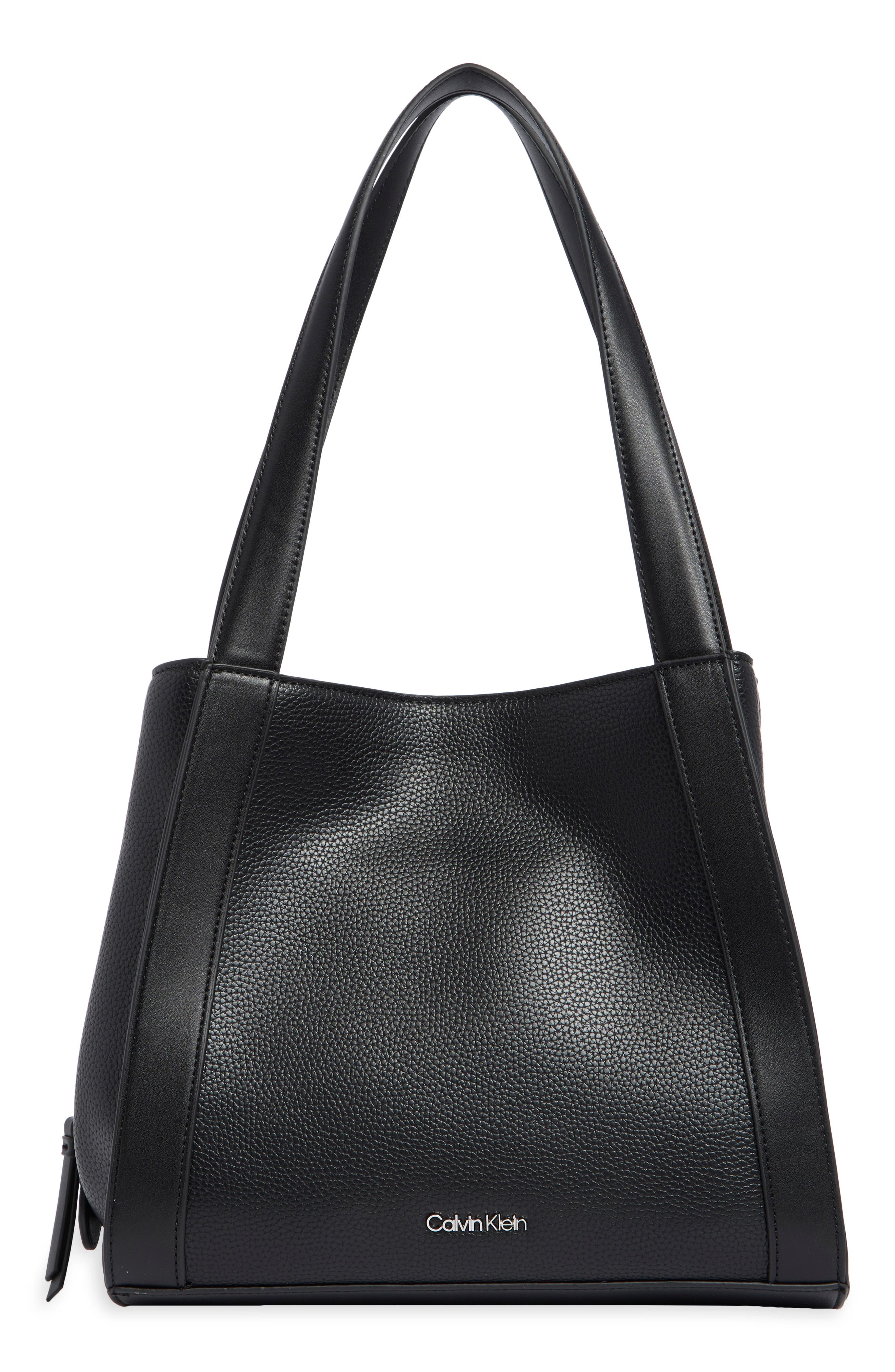 Masie Faux Leather Tote