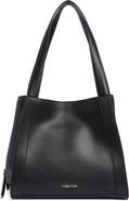 Calvin Klein Masie Faux Leather Tote