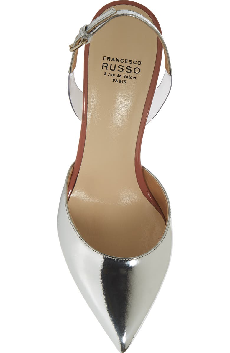 Francesco Russo Slingback Pump, Alternate, color,