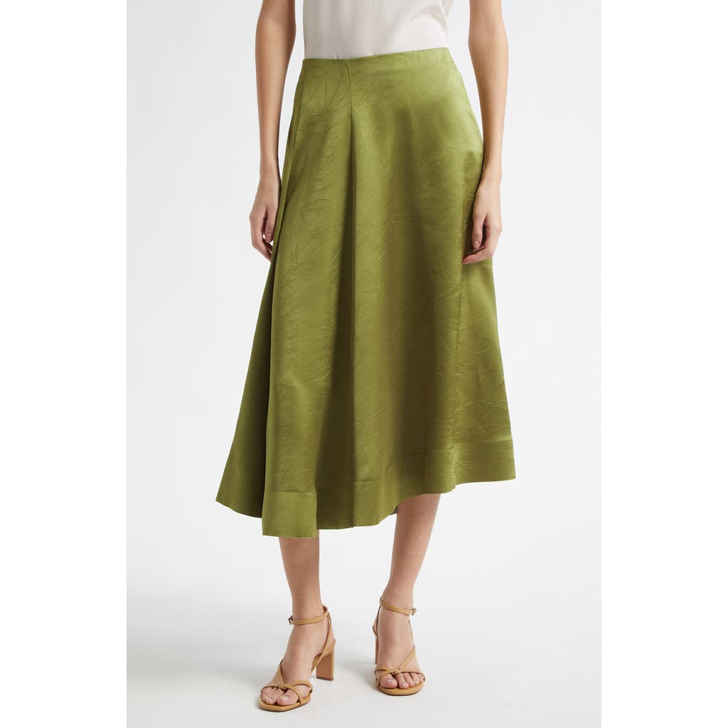Vince Satin Midi Skirt