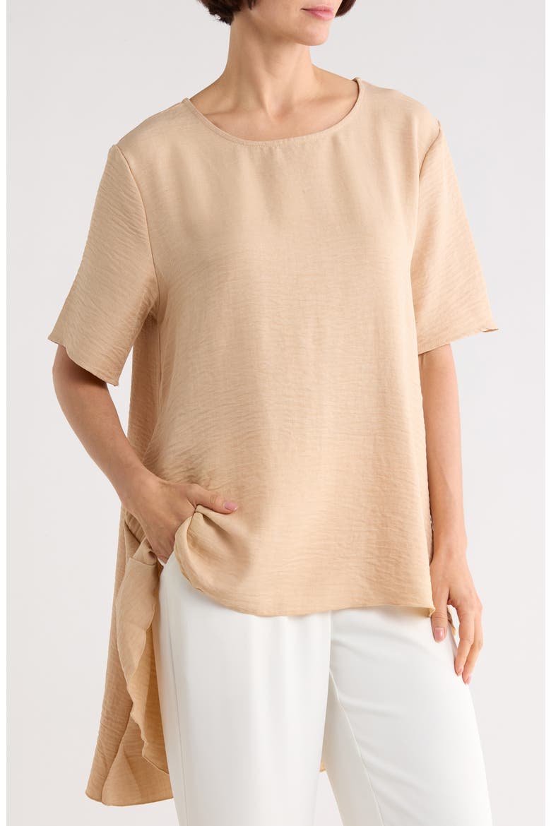 A-Line Tunic Top, Main, color, SAND