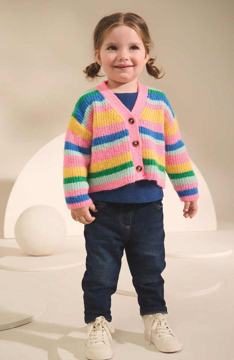 NEXT Kids' Stripe Cardigan, Alternate, color, Multi
