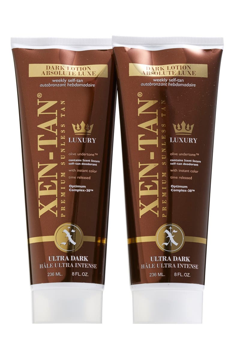 Xen-Tan <sup>®</sup> Dark Lotion Absolute Luxe Duo, Main, color, 