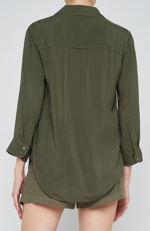 L AGENCE L'AGENCE MARLENE BUTTON-UP SHIRT 