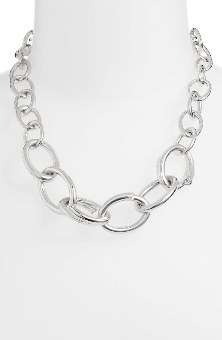 Kendra Scott Walker Chain Link Necklace, Alternate, color, 