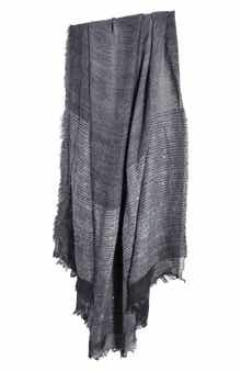 SAACHI Raven Sequin Embellished Wrap Scarf