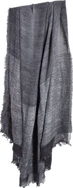 SAACHI Raven Sequin Embellished Wrap Scarf