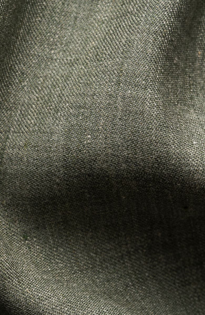 Eton Wool & Silk Soft Jacket, Alternate, color, Medium Green