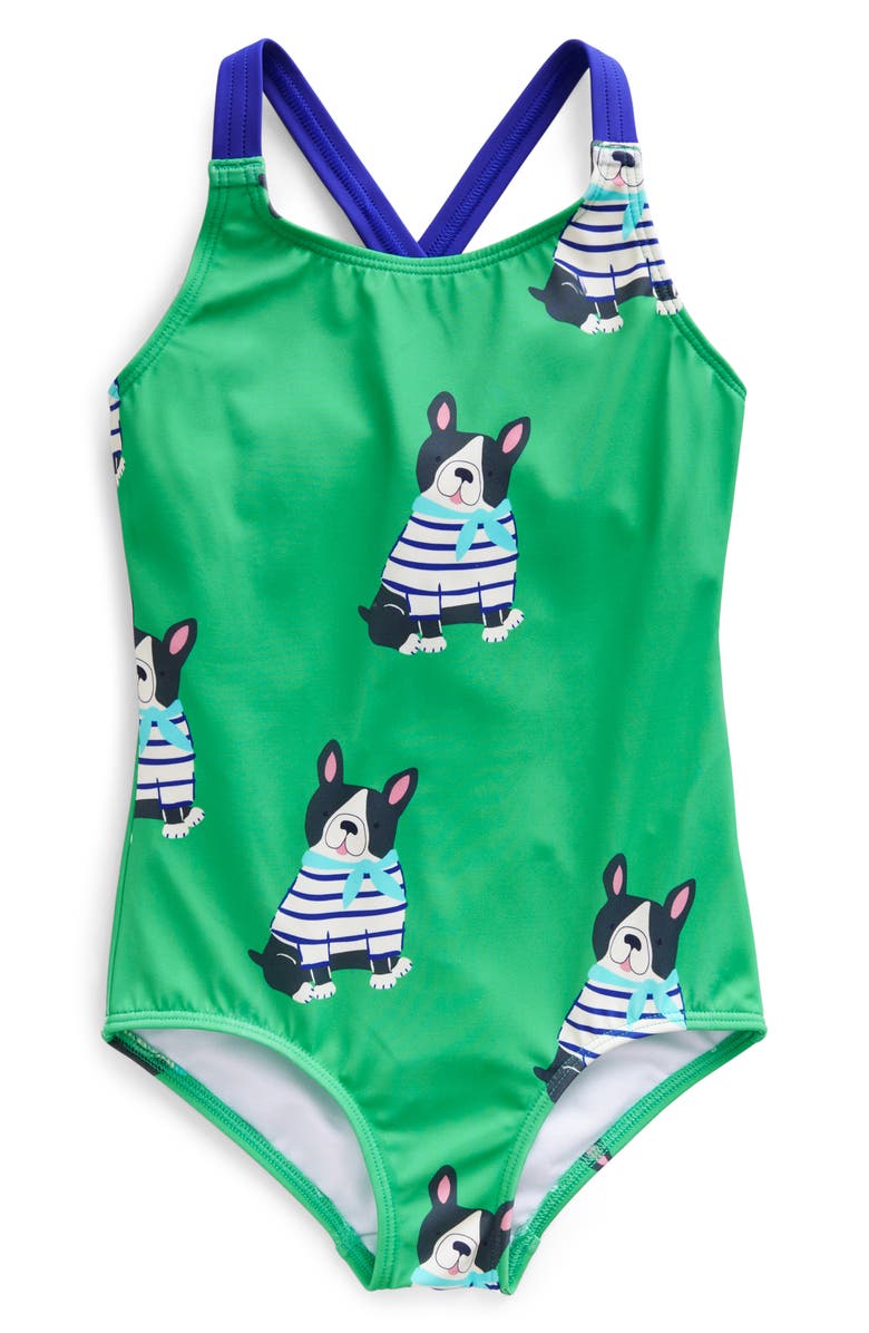 Mini Boden Kids' One-Piece Swimsuit, Main, color, 