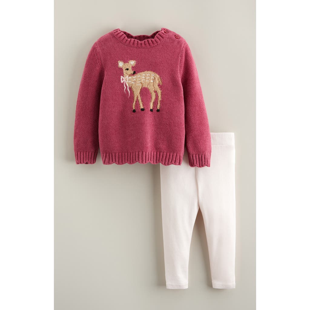 Nordstrom Plush Motif Sweater & Leggings Set In Multi