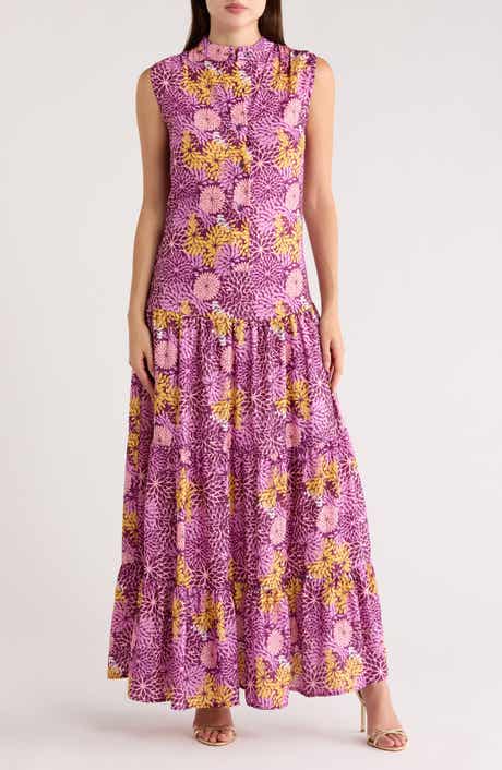 AREA STARS Cari Drop Waist Sleeveless Dress