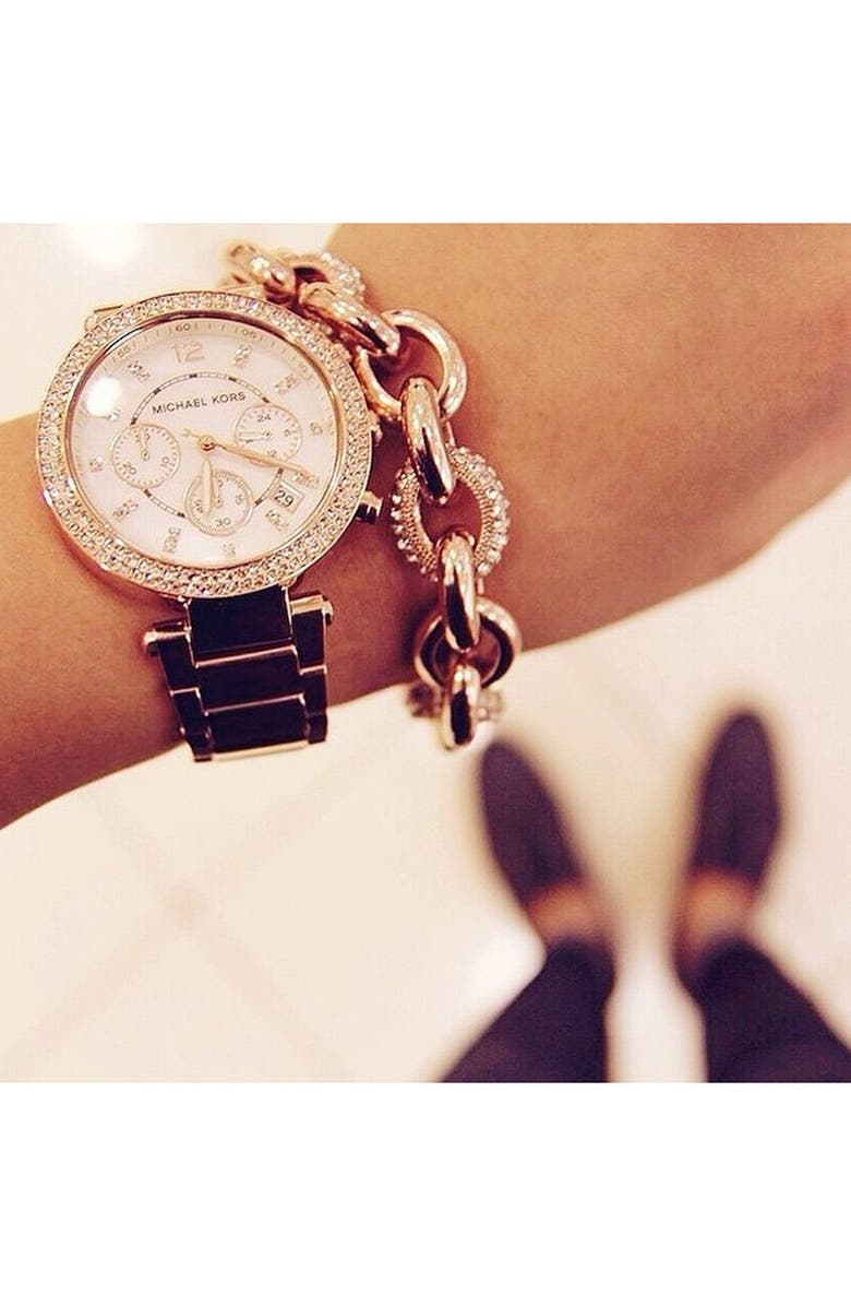 Nordstrom Link Bracelet, Alternate, color, 