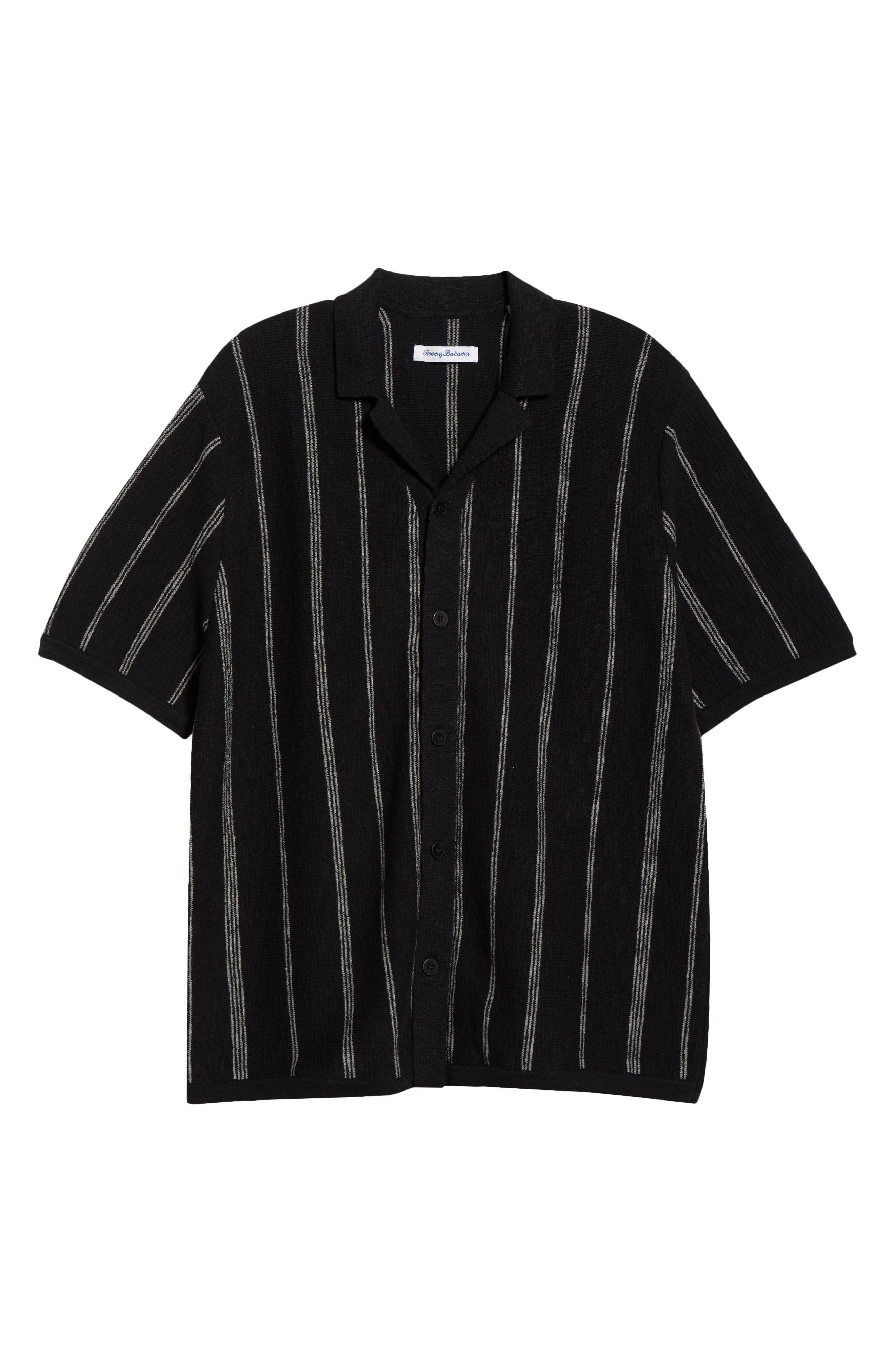 Мужские Tommy Bahama Santa Cruz Stripe Camp Shirt — фото 5