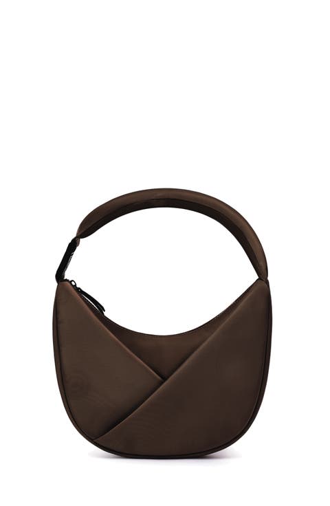 Origami Crescent Handbag Crossbody Bag For Women