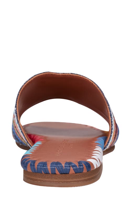 Marc Fisher Ltd Nottie Slide Sandal In Blue