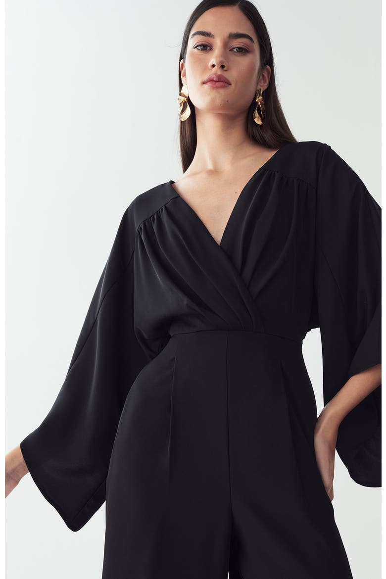 Fiora Jumpsuit, Alternate, color, Black