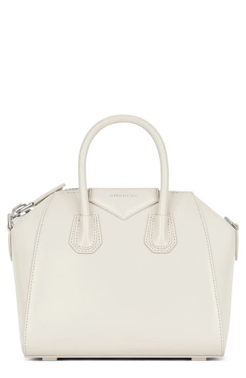 Mini Antigona Leather Satchel