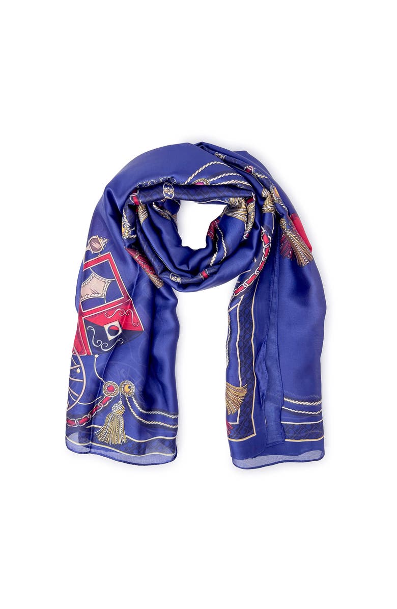 Youzey The Gemma Scarf, Main, color, Blue