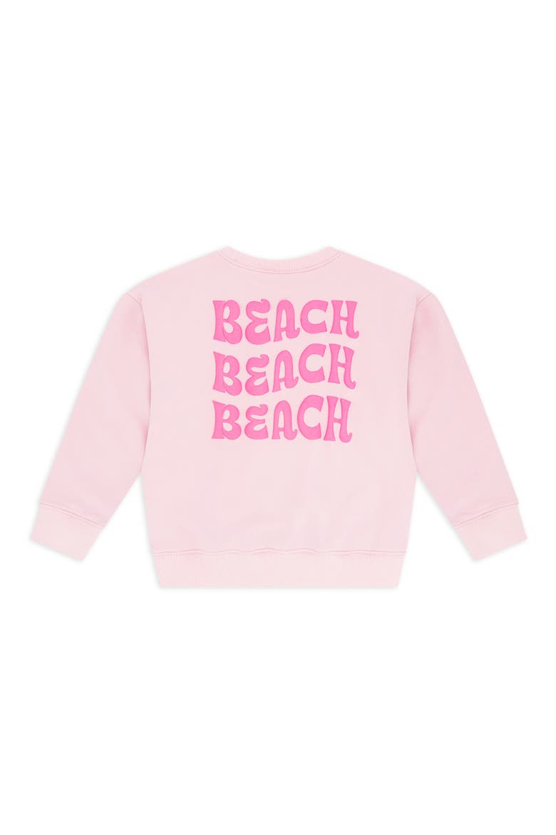 Kids' Weekend Sweatshirt, Alternate, color, PINK MARSHMALLOW