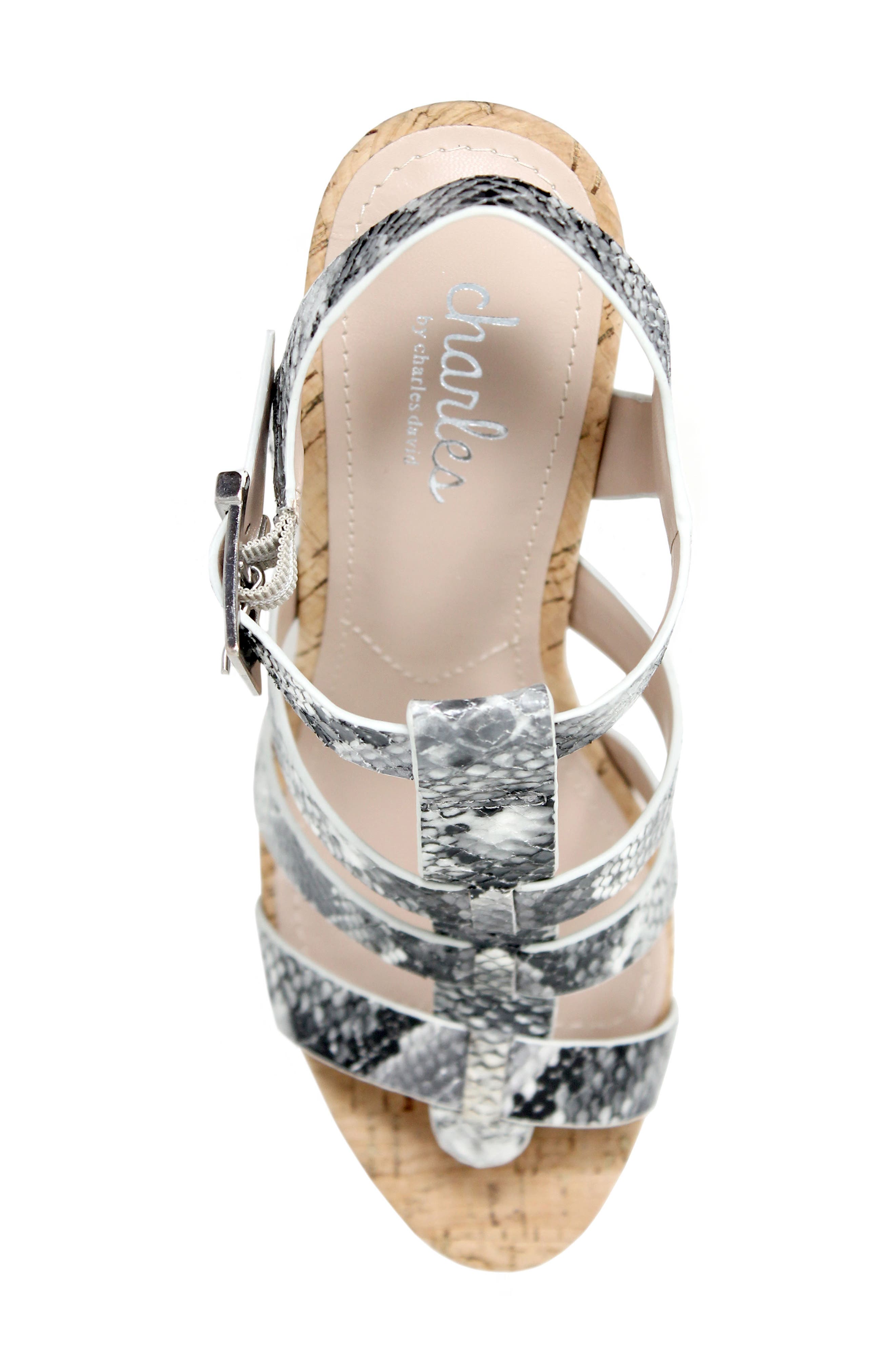 Charles by Charles David Arbor Wedge Sandal, Alternate, color, 