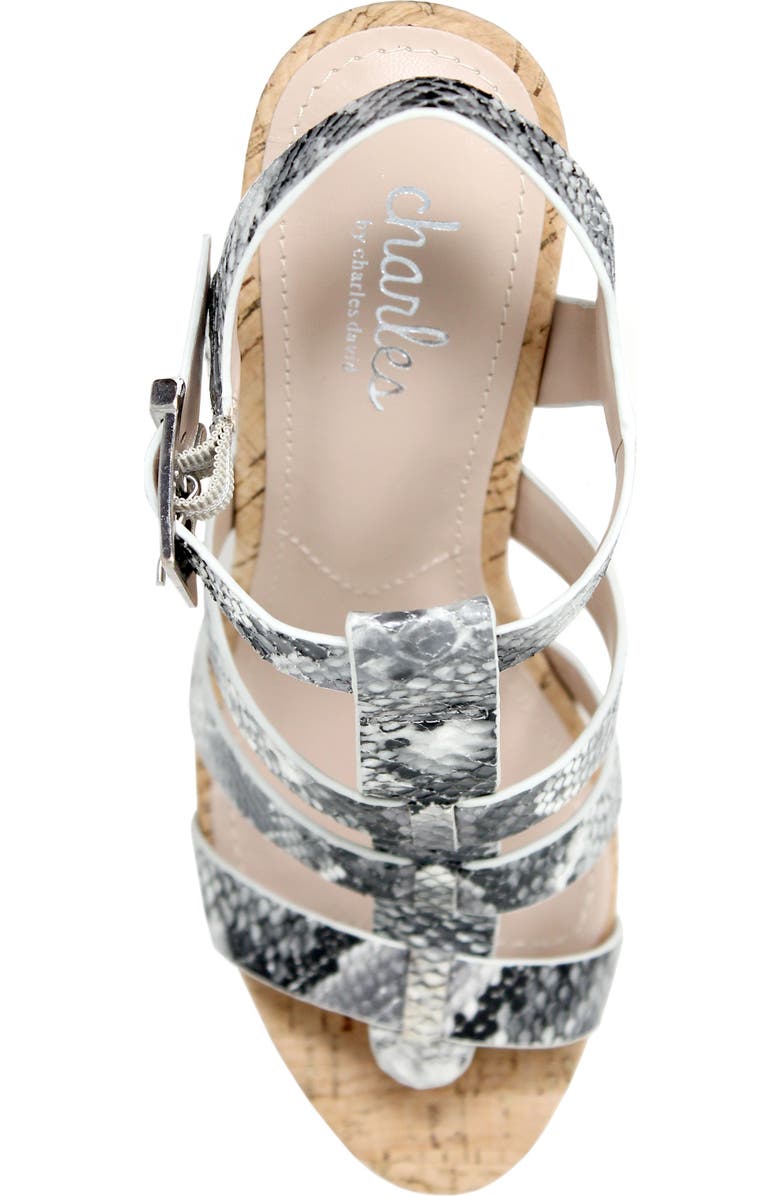 Charles by Charles David Arbor Wedge Sandal, Alternate, color,