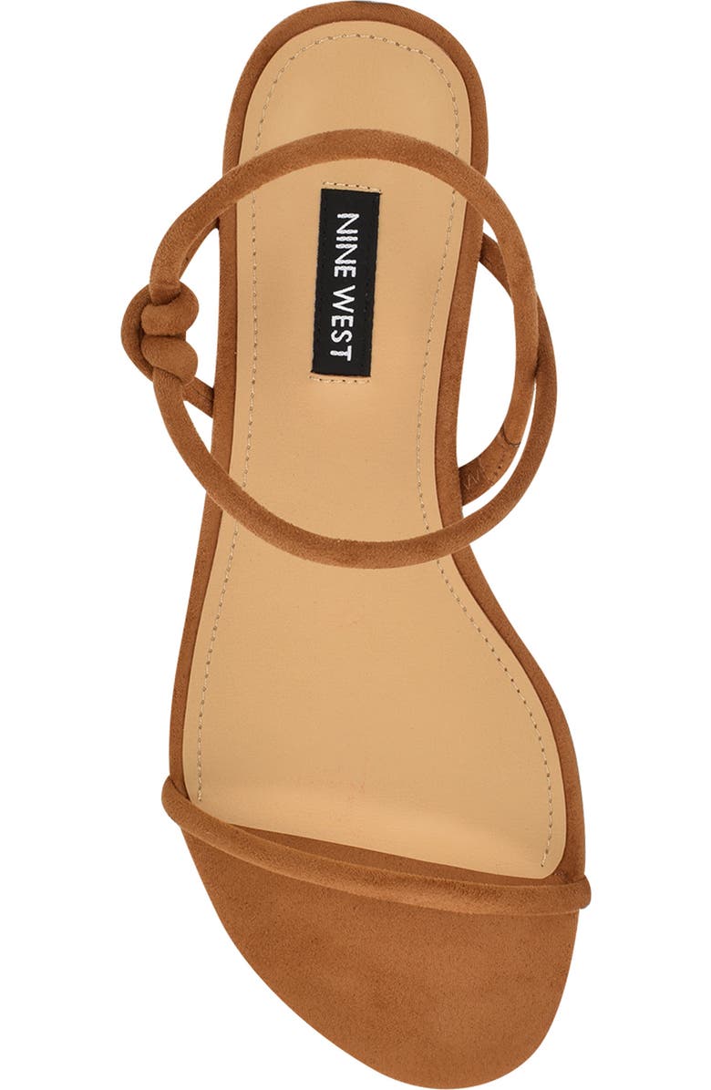 Nine West Maizy Ankle Strap Sandal, Alternate, color, Medium Natural