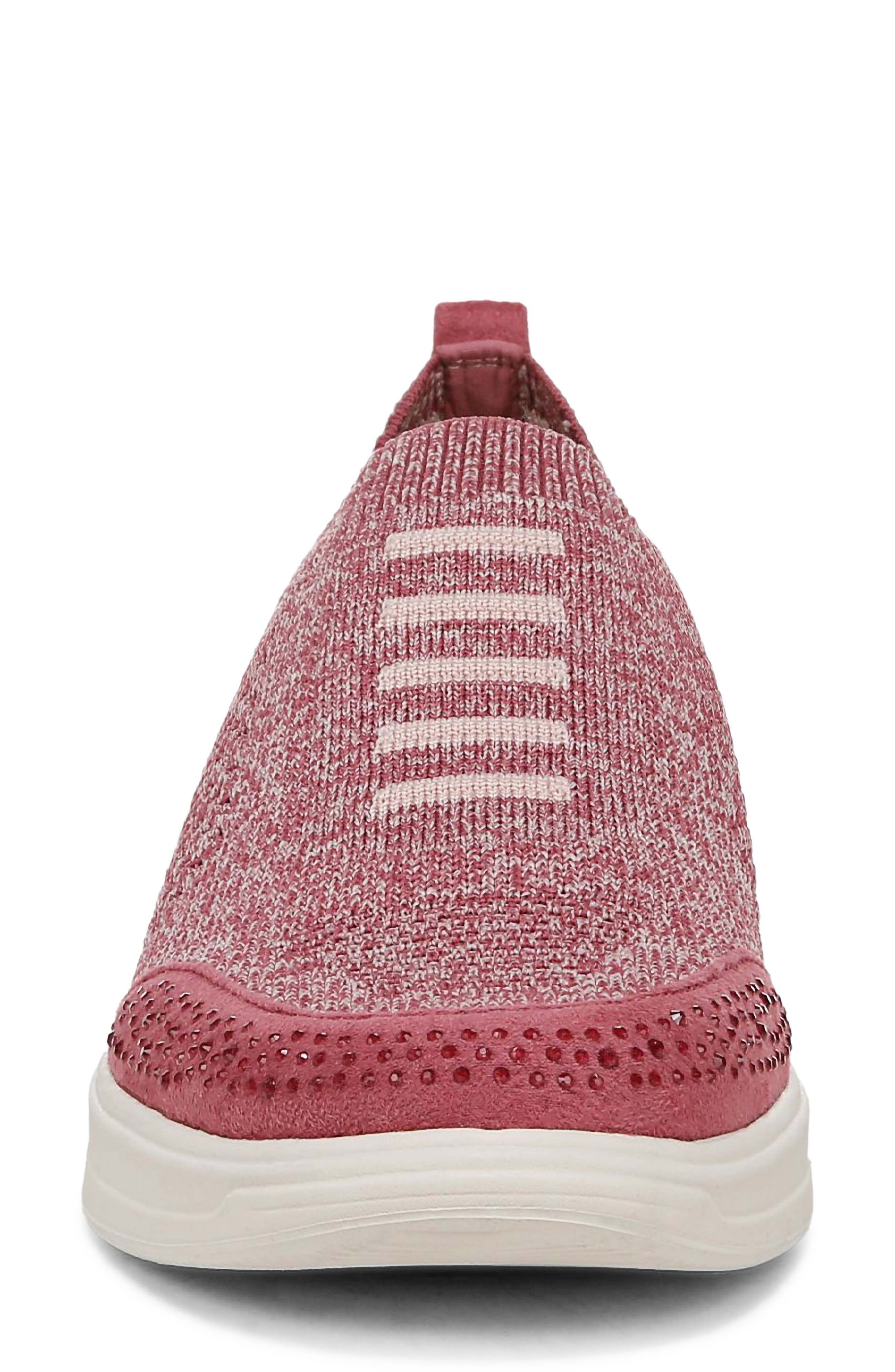 LifeStride Timeless Slip-On Platform Sneaker, Alternate, color, Dusty Rose/ Blush Knit