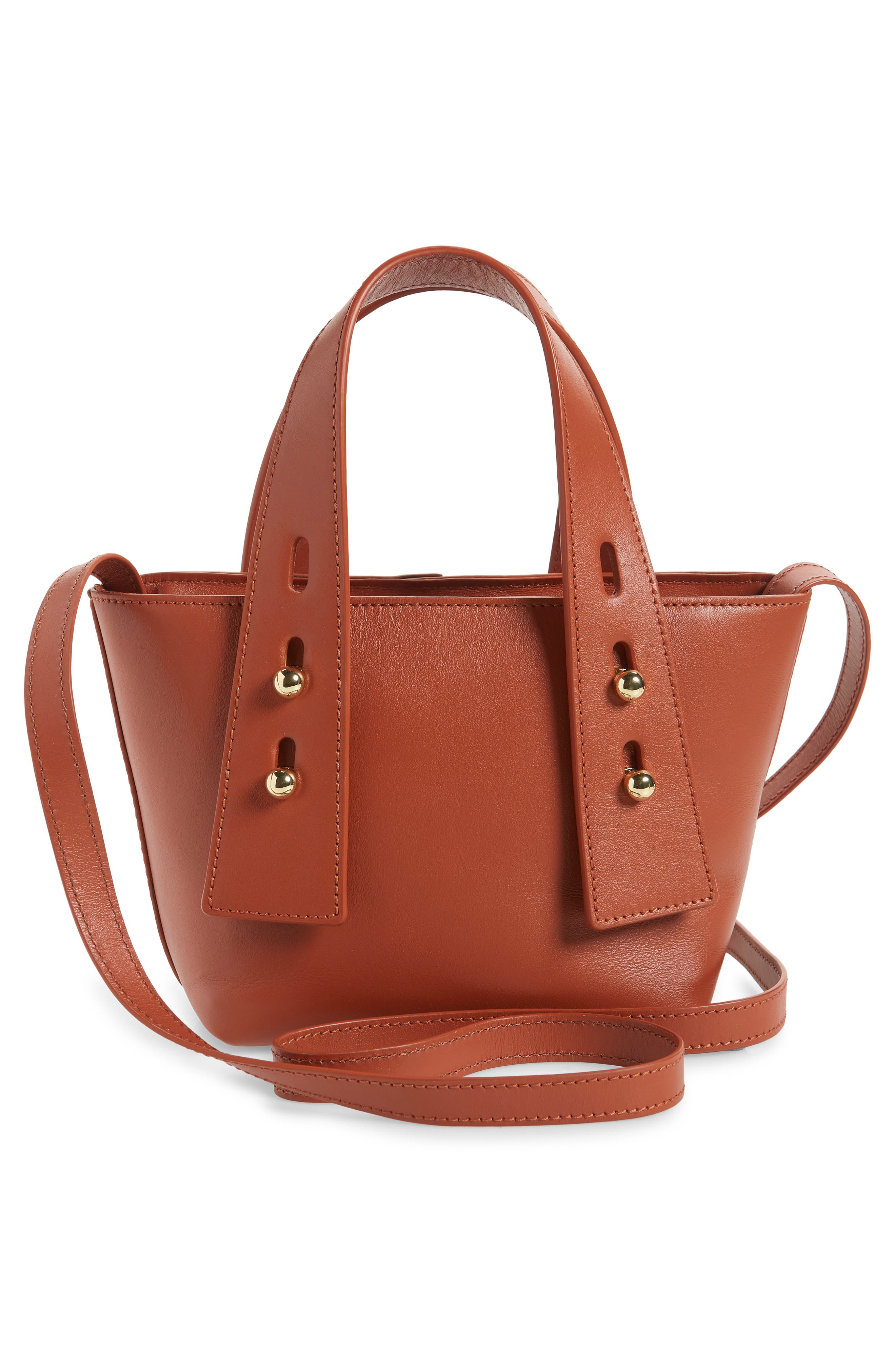 Les Second Mini Crossbody Bag, Alternate, color, REDWOOD