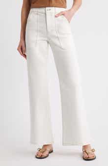 FRAME The Modern Pocket Wide Leg Jeans