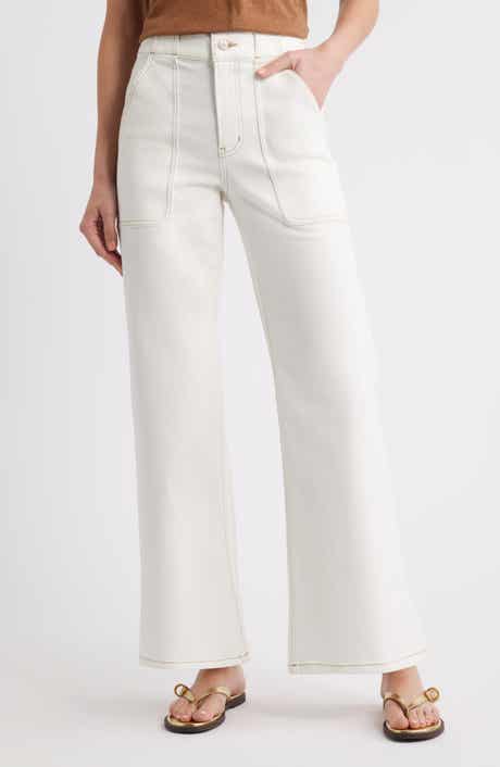 FRAME The Modern Pocket Wide Leg Jeans