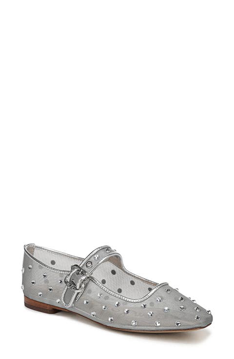 Women's Mesh Mary Jane Flats | Nordstrom