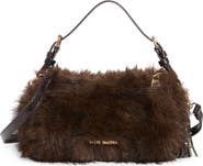 Steve Madden BCarrie Faux Fur Shoulder Bag