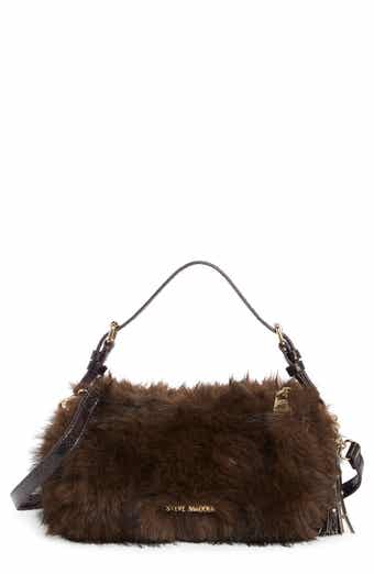 BCarrie Faux Fur Shoulder Bag