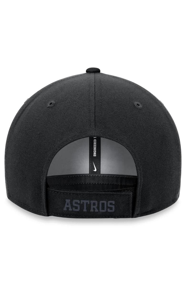 Nike Men's Nike Black Houston Astros Club Performance Adjustable Hat, Alternate, color, Black