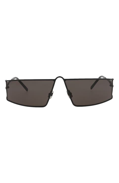 66mm Oversize Square Sunglasses