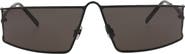 Saint Laurent 66mm Oversize Square Sunglasses