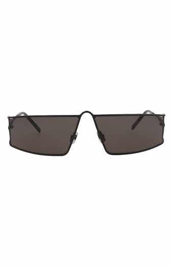 66mm Oversize Square Sunglasses