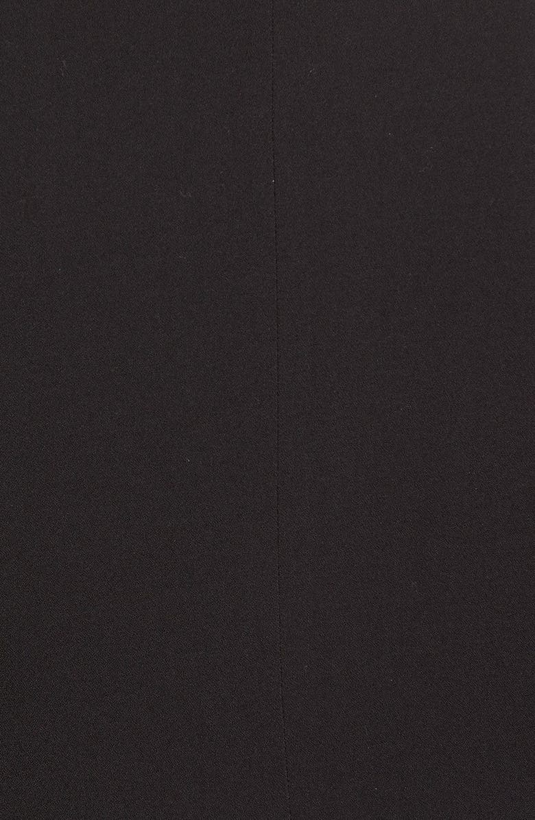 Kensie Stretch Crepe One-Button Blazer, Alternate, color, 