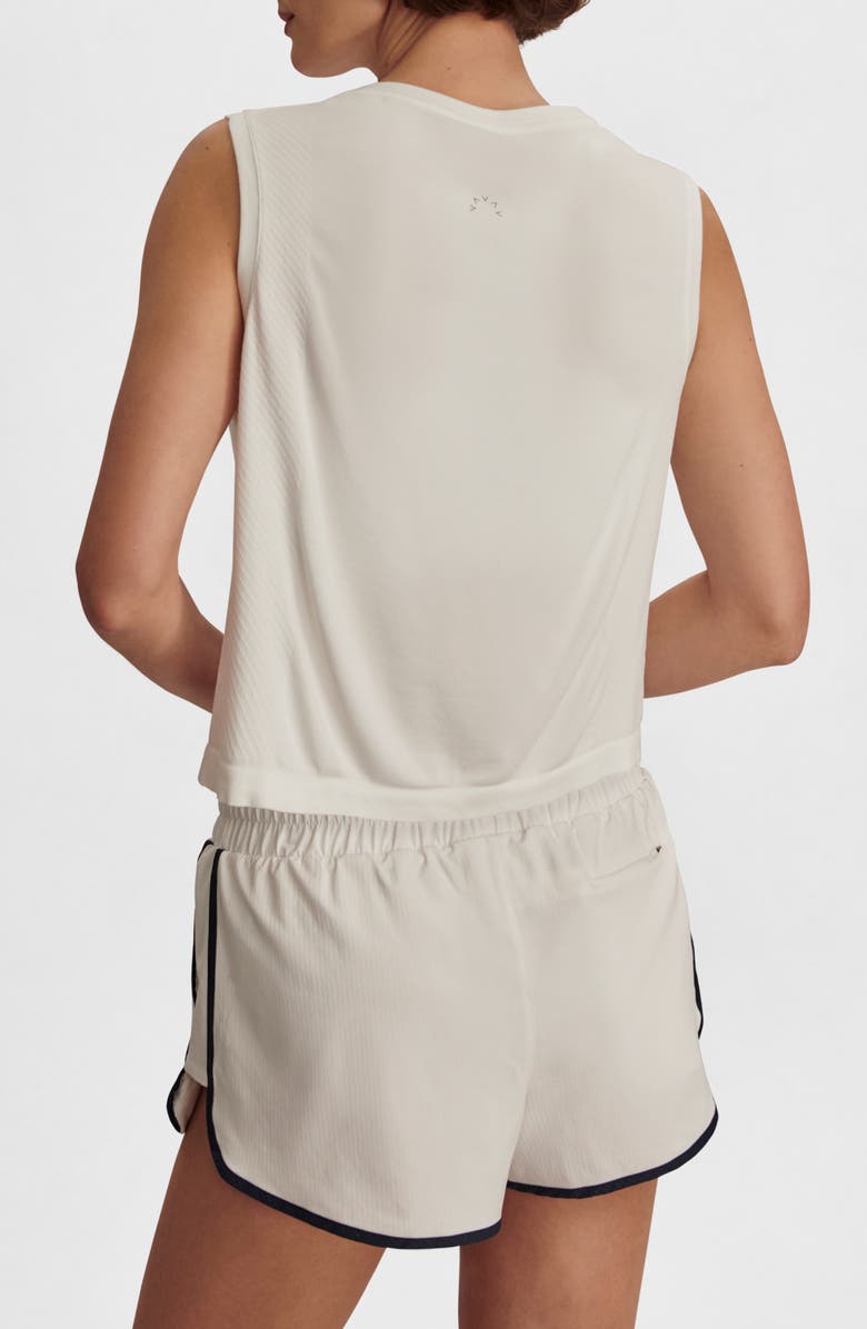 Varley Nate Seamless Crop Tank, Alternate, color, White
