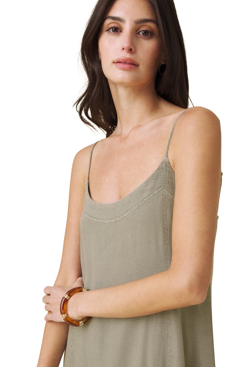 Coastal Maxi Dress, Alternate, color, EUCALYPTUS GREEN