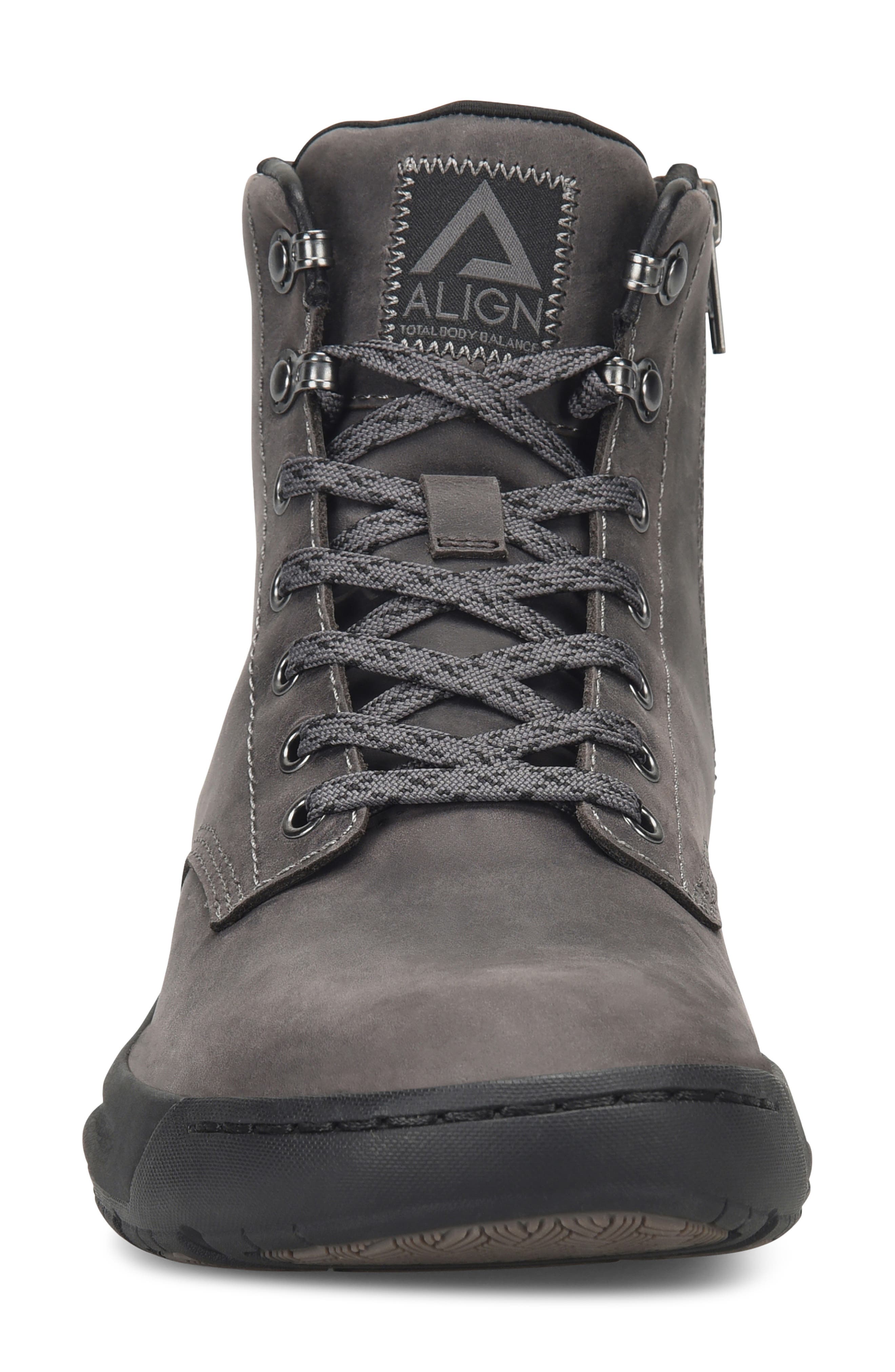 Align Eddy Waterproof Leather Boot, Alternate, color, Pavement