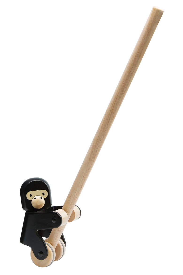 Climbing Gorilla Toy, Main, color, BLACK