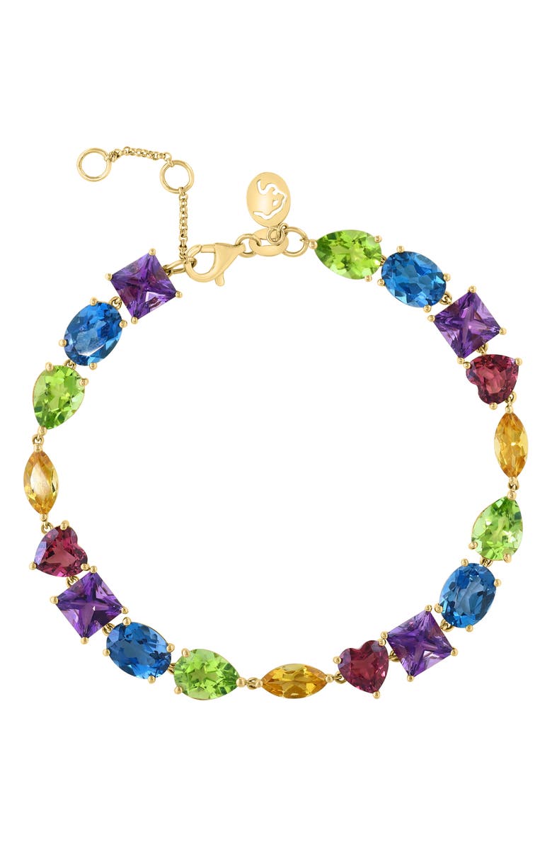 EFFY Semiprecious Stone Bracelet, Main, color, Blue Multi