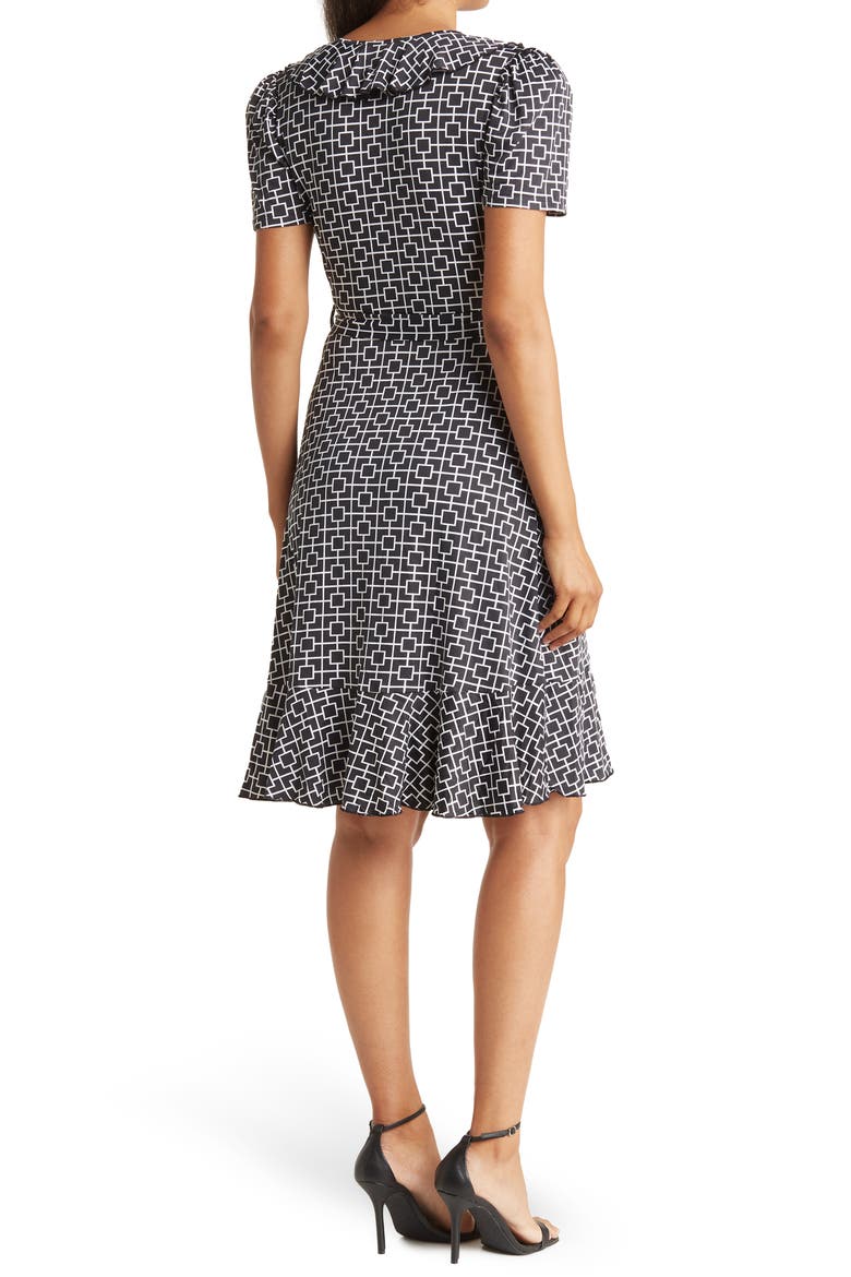 Love by Design Viola Faux Wrap Mini Dress, Alternate, color, SQUARE LINK