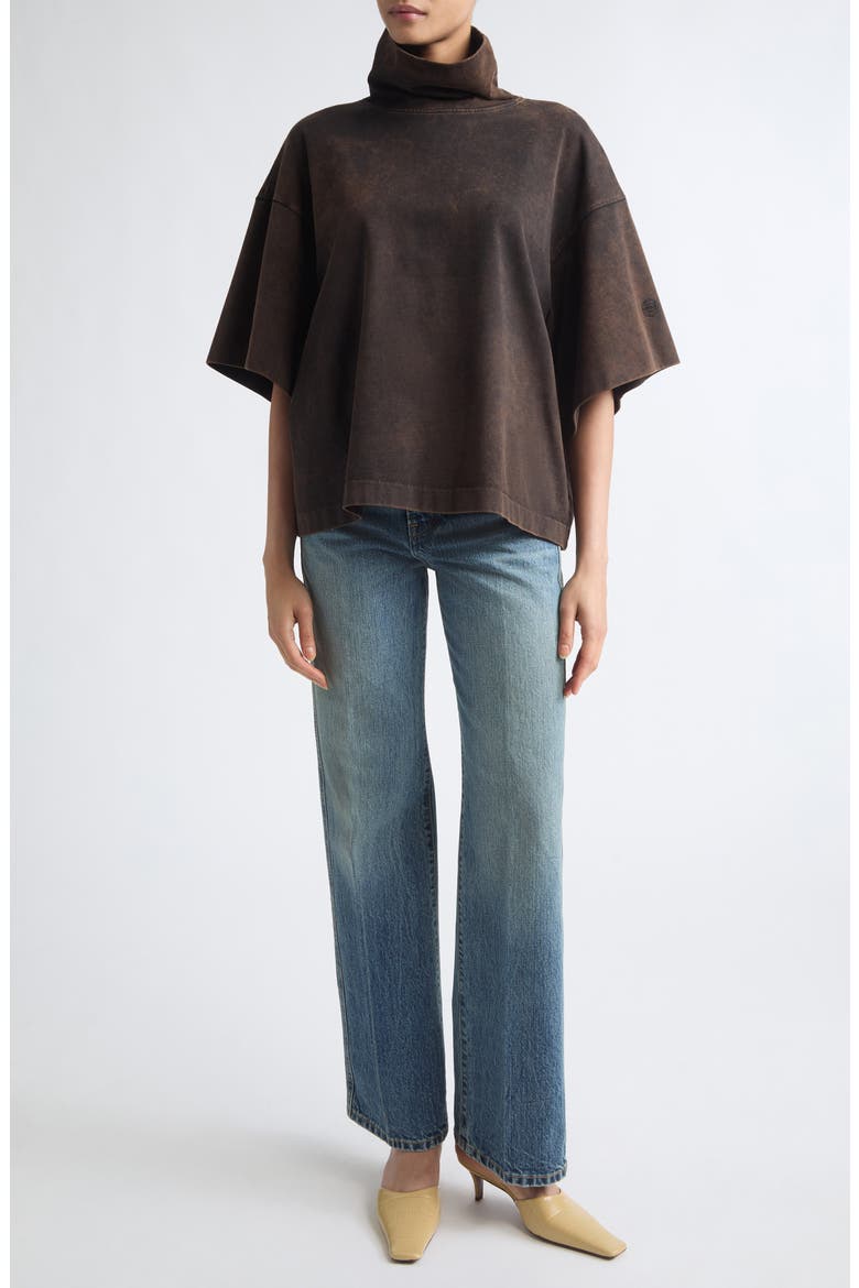 The Quinn High Waist Straight Leg Jeans, Alternate, color, NOUVEAU WASH