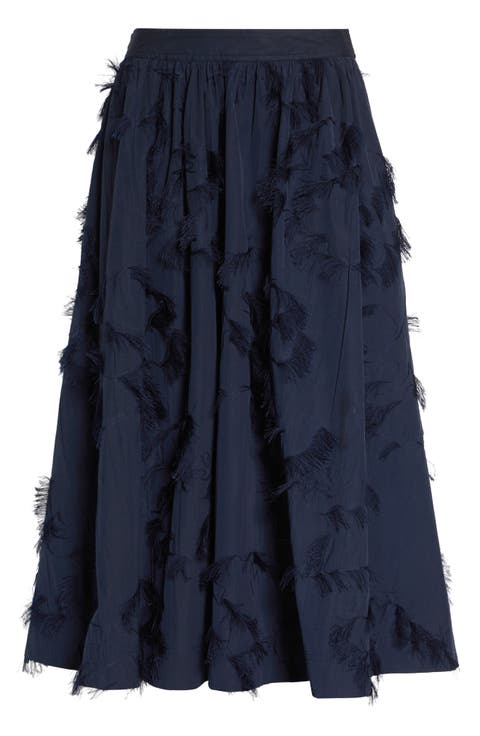 Fil Coupé Midi Skirt