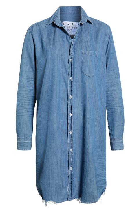 Mary Classic Long Sleeve Shirtdress