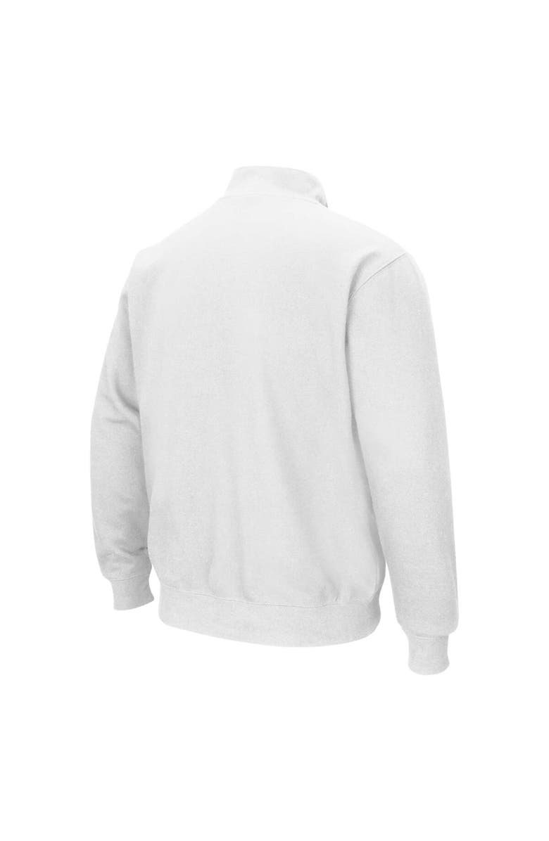 COLOSSEUM Men's Colosseum White Vanderbilt Commodores Tortugas Quarter-Zip Jacket, Alternate, color, White